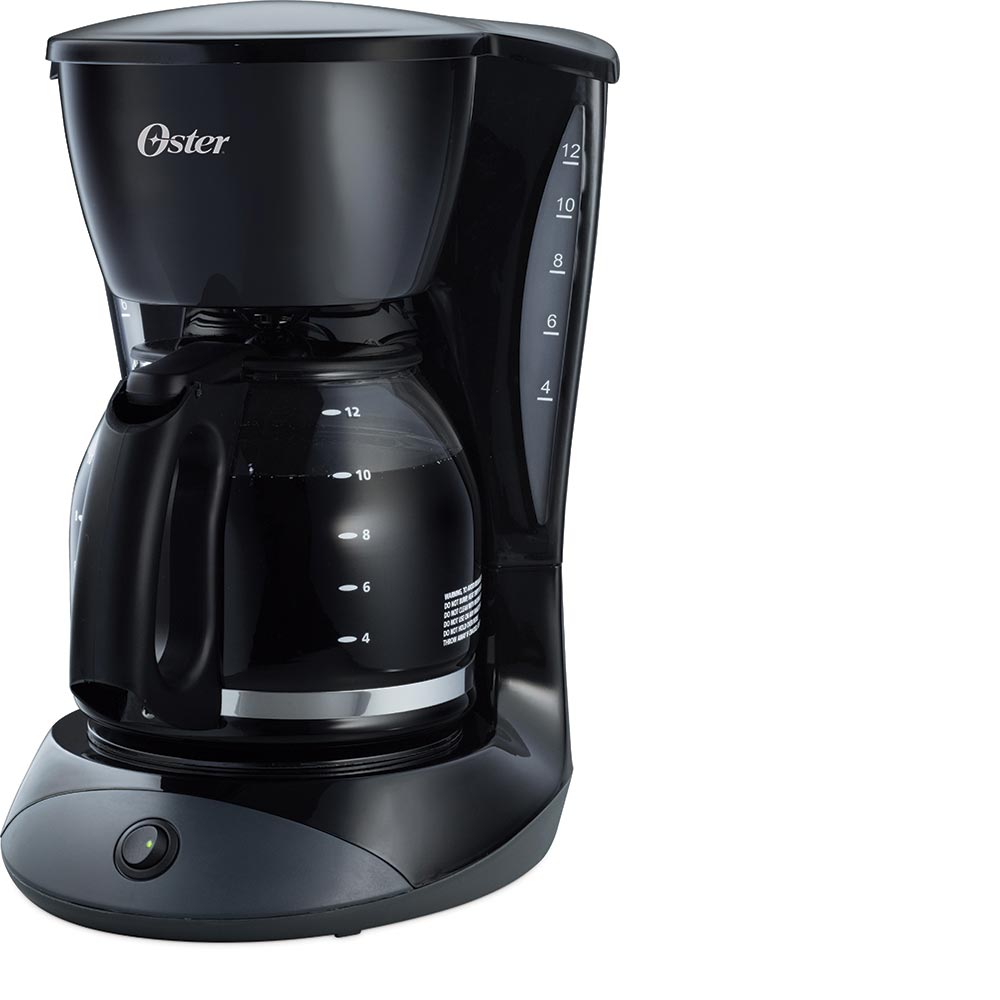 Cafetera Oster® negra de 12 tazas con función de pausa y servir - Puntos  Outlet